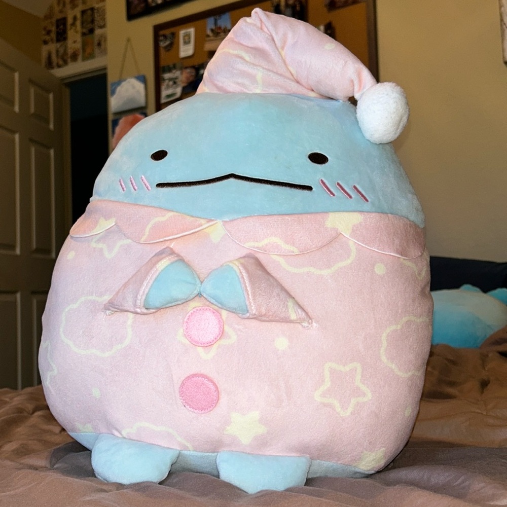 Sumikko Gurashi Tokage Pajama Sleepwear Jumbo Plush 36cm Japan